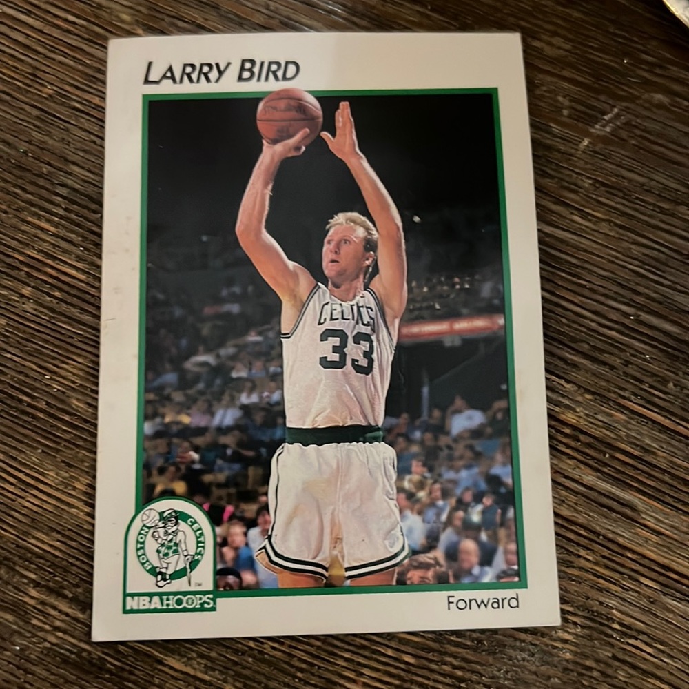 💜5/$25 1991 NBA Larry Bird Card